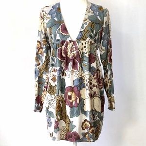 Zara Trafaluc Collection Floral Lined Boho Mini